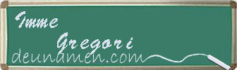 Imme Gregori Visitenkarte